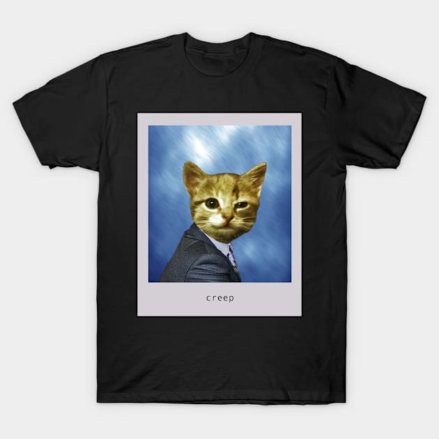 My cat is a creep yearbook T-Shirt by MyCatisaCreep